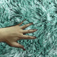 Dog Blanket Pet Cat Mat Puppy Warm Soft Plush Washable Reusable - Teal Large