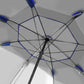 Mountview Beach Umbrella Outdoor Umbrellas Blue 2.33M