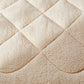 KING SINGLE Mattress 100% Wool Underlay - Cream