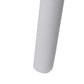 Jett Set of 2 Dining Chairs Rattan Seat Side Kitchen Wood Furniture - White
