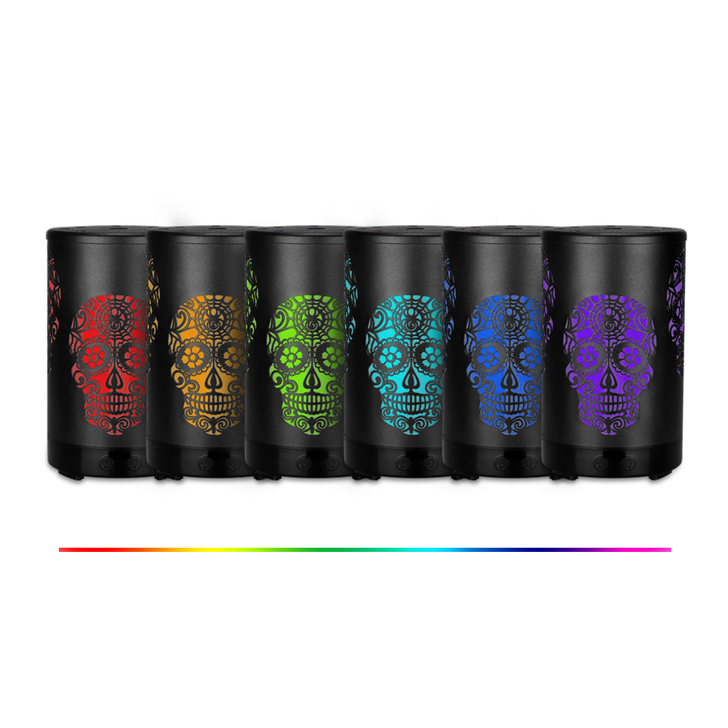 Aroma Diffuser Aromatherapy Ultrasonic Humidifier Essential Oil Purifier Skull