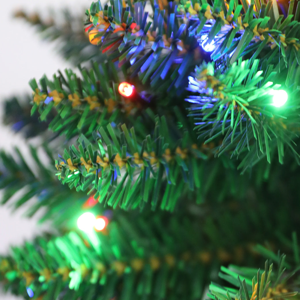 5ft 1.5m 200 LED Pre lit Slim Pencil Christmas Tree