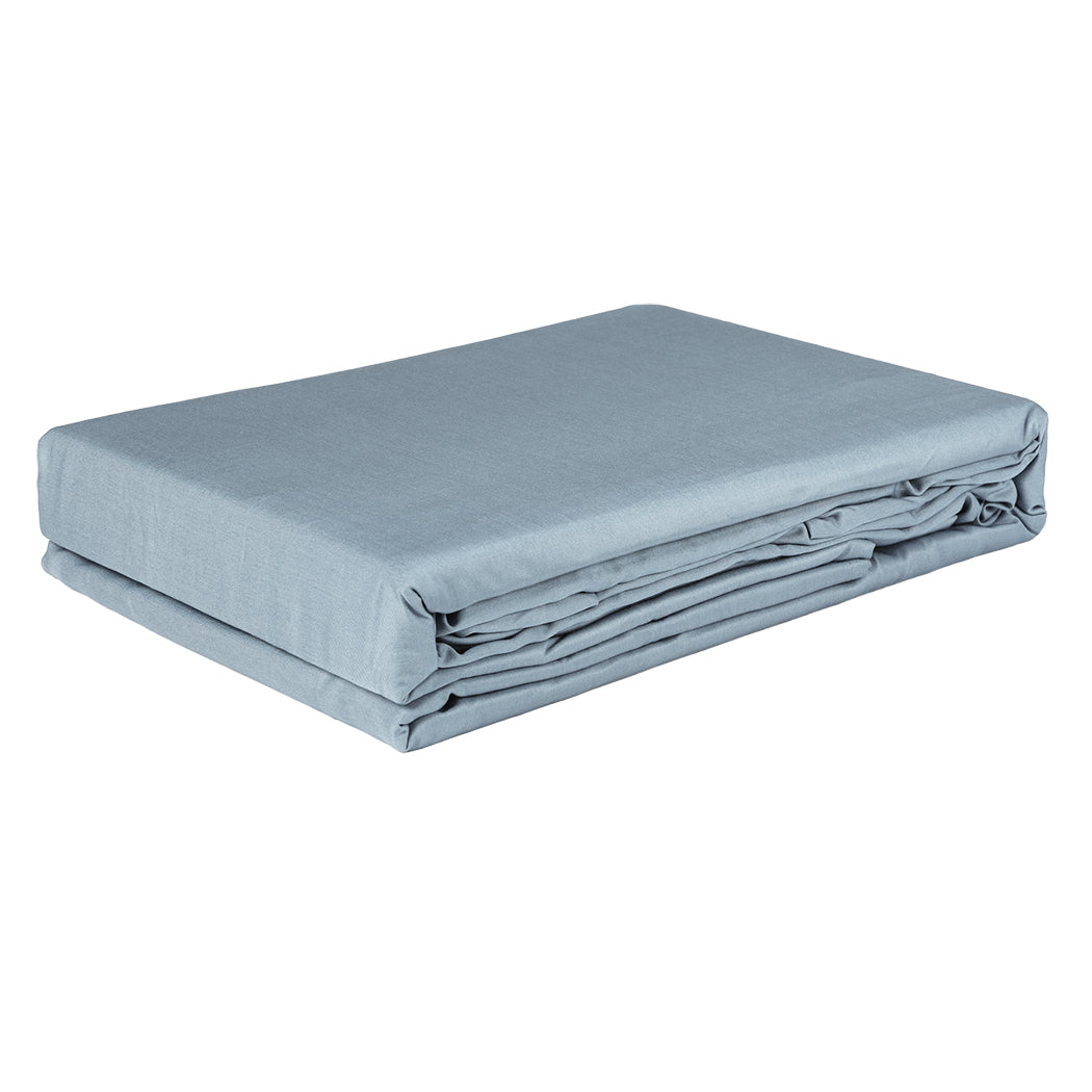 Queen Dreamz 4pcs Size 100% Bamboo Bed Sheet Set Grey