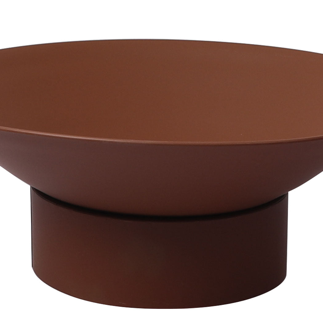 2 IN 1 Steel Fire Pit Firepit Pits Bowl Garden Outdoor Patio Fireplace Heater