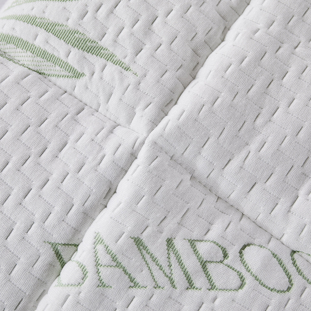 Double Dreamz Bamboo Pillowtop Mattress Topper