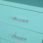Levede 6 Drawer Office Cabinet Drawers Turquoise