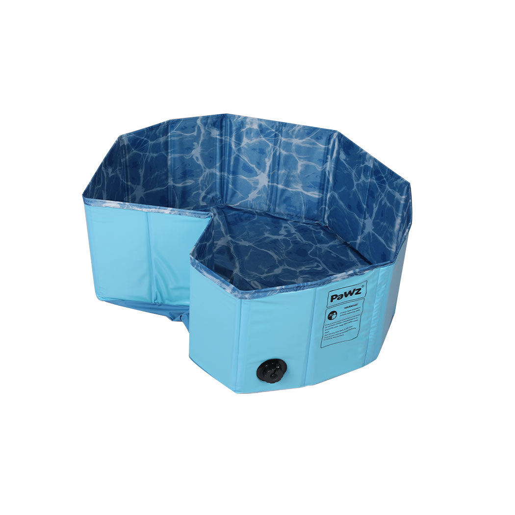 Portable Pet Swimming Pool Kids Dog Cat Washing Bathtub Outdoor Bathing SMALL