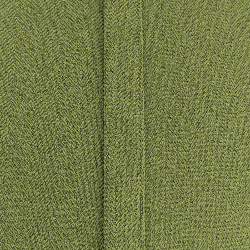 Set of 2 180x250 Blockout Curtains Chenille - Green