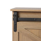 Finch Wooden Buffet Sideboard Cabinet Single Sliding Doors Kitchen Storage Cupboard - Oak
