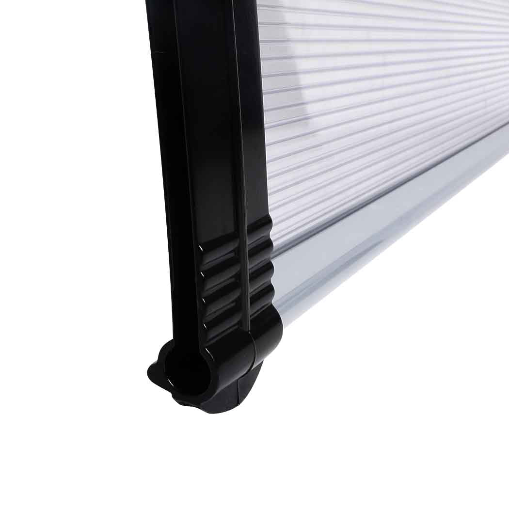 Mountview Window Door Awning Outdoor 1M x 6M Transparent 1x6M