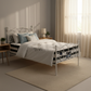 Euclase Bed & Mattress Package with 34cm Mattress - White Single