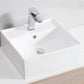 Ceramic Basin Bathroom Wash Counter - Rectangle