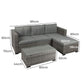 Trish 4-Seater Patio Furniture Garden Chair Table Lounge 5-Piece Outdoor Sofa - Mixed Grey