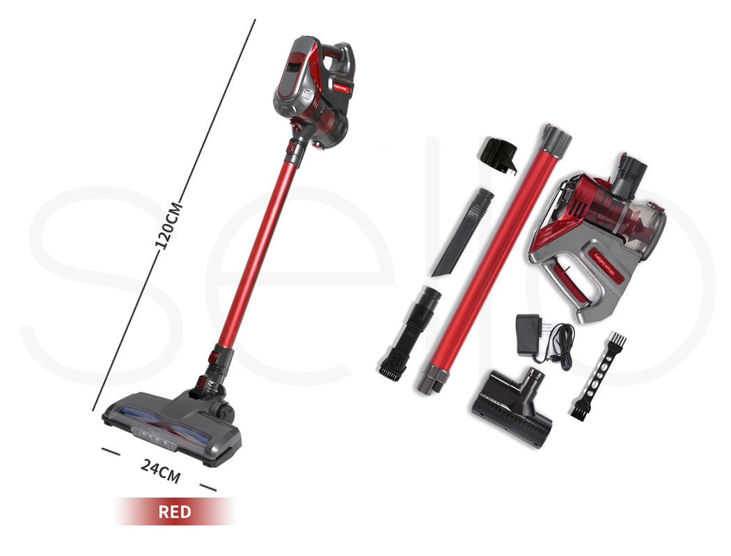 Spector Handheld Vacuum Cleaner Cordless Red