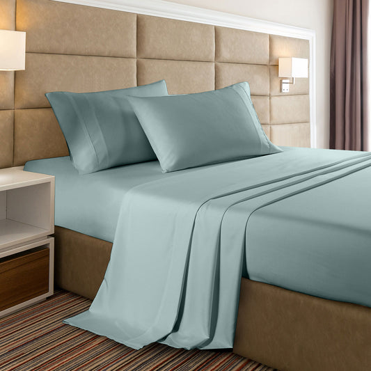DOUBLE 2000TC Bamboo Cooling Sheet Set - Frost