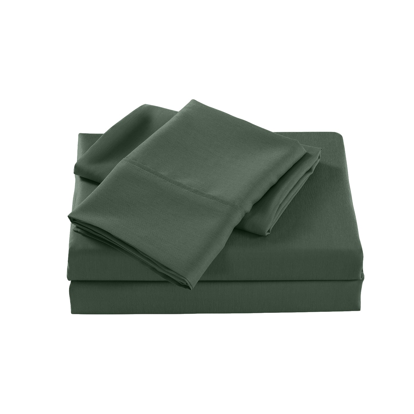 QUEEN Bamboo Cooling 2000TC Sheet Set - Olive