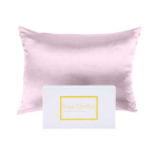 SINGLE Pure Silk Pillow Case - Lilac