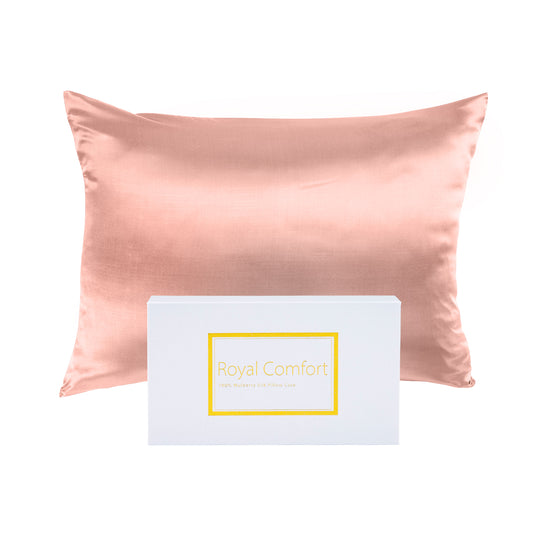 Pure Silk Pillow Case - Blush