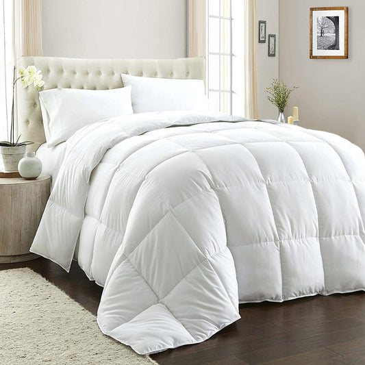 SINGLE 800GSM Ultra-Warm Quilt - White