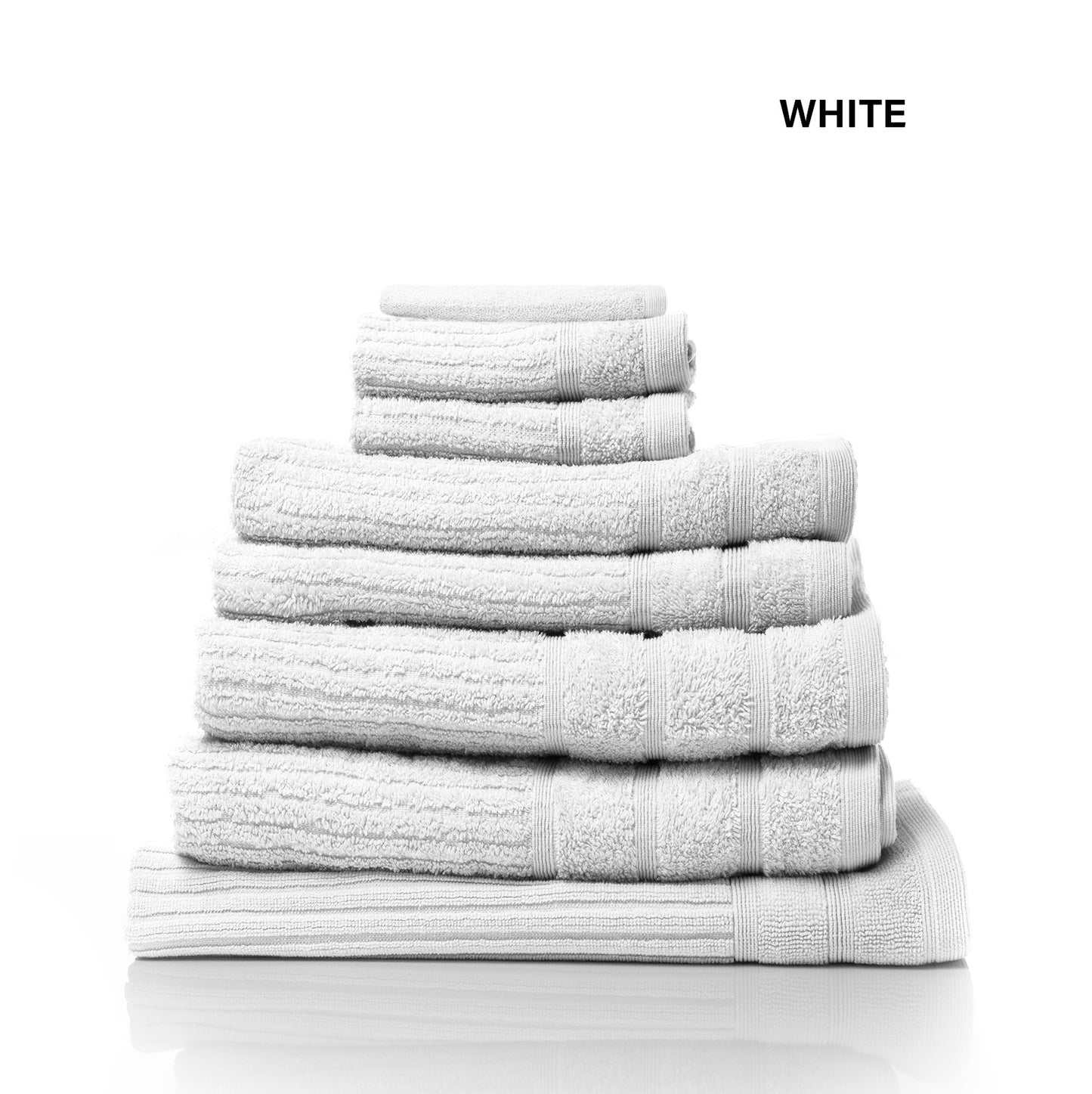 Eden Egyptian Cotton 600 GSM 8Piece Towel Pack