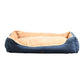 Briard Dog Beds Pet Mattress Cat Mat Soft Warm Cushion Washable - Blue LARGE