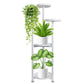 Plant Stand Outdoor Indoor Flower Pots Rack Garden Shelf White 120CM