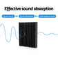 60pcs Acoustic Foam Panels Tiles Studio Sound Absorption Wedge 30x30CM