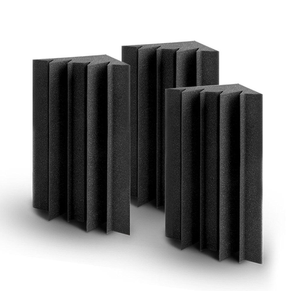 20pcs Studio Acoustic Foam Corner Bass Trap Sound Absorption Treatment