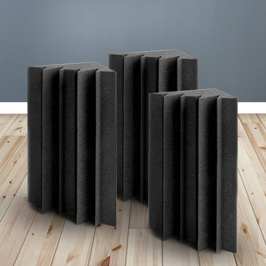 20pcs Studio Acoustic Foam Corner Bass Trap Sound Absorption Treatment