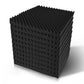 40pcs Acoustic Foam Panels Studio Sound Absorption Eggshell 50x50CM