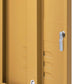 Quesnel Rolled Steel Bedside Tables Metal Locker Storage Shelf Filing Cabinet Cupboard - Yellow