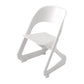 Kendall Set of 4 Dining Chairs Office Cafe Lounge Seat Stackable Plastic Leisure - White
