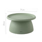 Iliana Coffee Table Round 71cm Plastic - Green