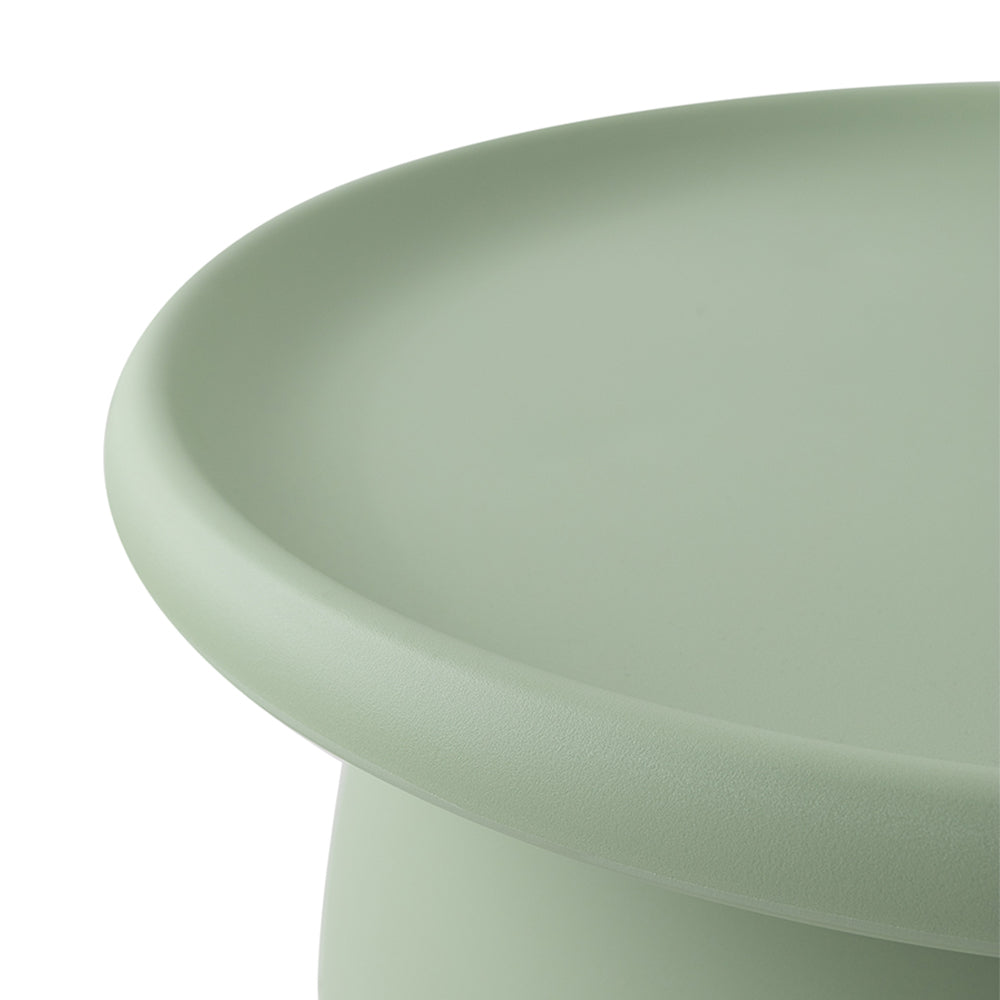 Iliana Coffee Table Round 71cm Plastic - Green