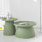 Iliana Coffee Table Round 71cm Plastic - Green