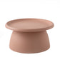 Iliana Coffee Table Round 71cm Plastic - Pink