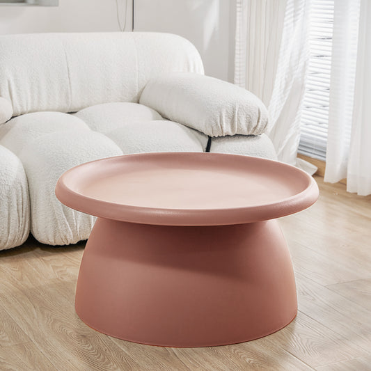 Iliana Coffee Table Round 71cm Plastic - Pink
