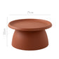 Iliana Coffee Table Round 71cm Plastic - Pink