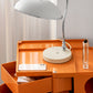 Vernon PP Plastic Bedside Tables Side Tables Nightstand Organizer Replica Boby Trolley 5 Tier with 4 Drawers - Orange
