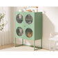 Kael Metal Buffet Sideboard Cabinet - Green