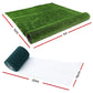 10sqm Artificial Grass 17mm Synthetic Fake Turf Plants Plastic Lawn with Tape - Olive Green