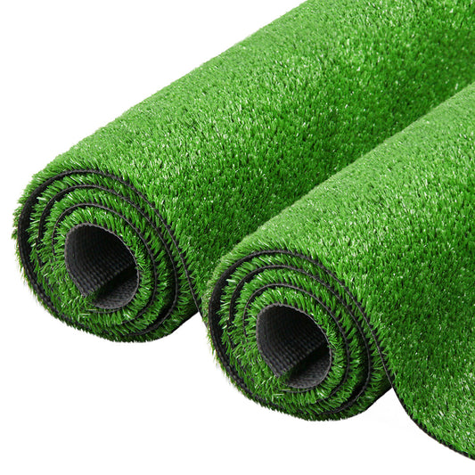 20sqm Artificial Grass 17mm Synthetic Fake Turf Plastic Lawn - Olive Green