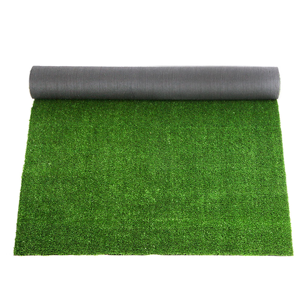 20sqm Artificial Grass 17mm with Tape Synthetic Fake Turf Plants Plastic Lawn - Olive Green
