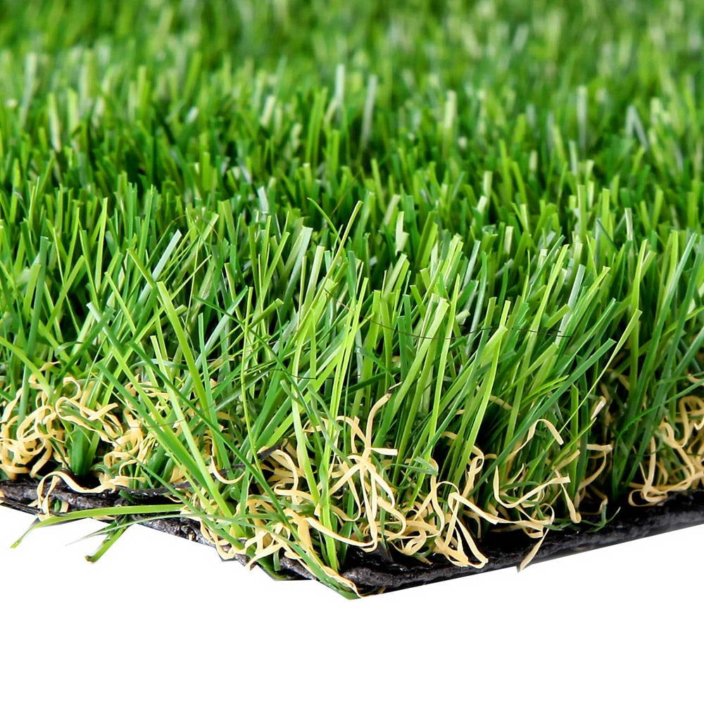 10sqm Artificial Grass 40mm Synthetic Fake Turf Plastic Lawn - 4-Colour Green