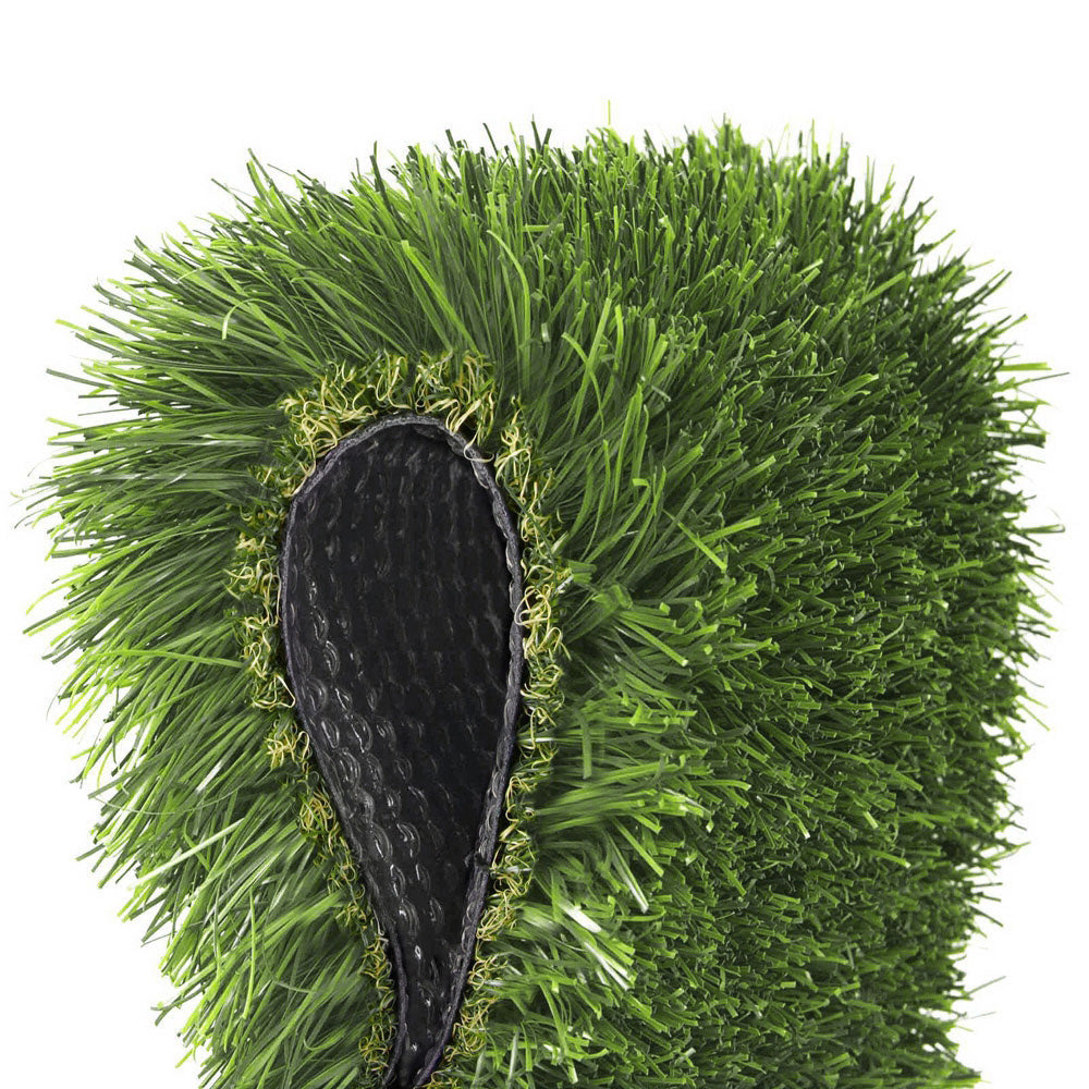 10sqm Artificial Grass 40mm Synthetic Fake Turf Plants Plastic Lawn - 4-Colour Green