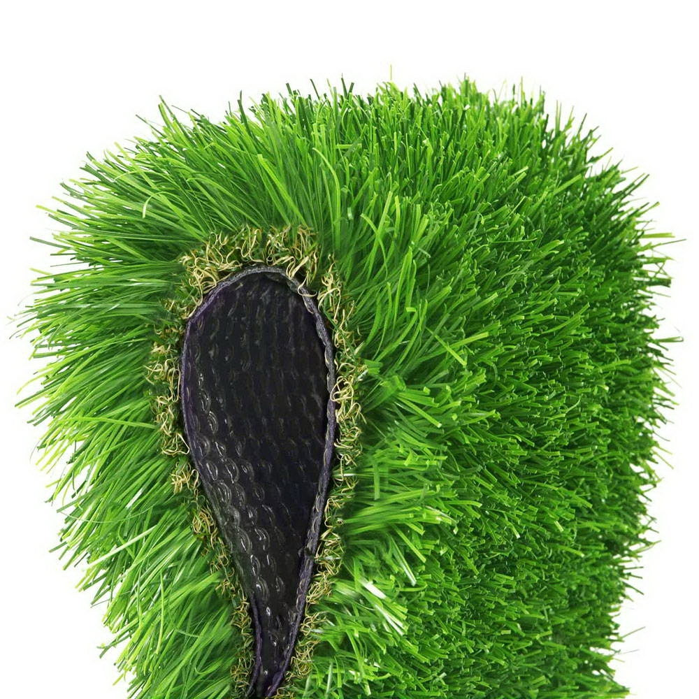 10sqm Artificial Grass 40mm Synthetic Fake Turf Plants Plastic Lawn - 4-Colour Green