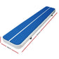 6mx1m Inflatable Air Track Mat 20cm Thick Gymnastic Tumbling Blue And White