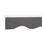 Retractable Folding Arm Awning Motorised Sunshade 4mx3m - Grey