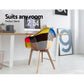 Hollis Set of 2 Fabric 84cm Dining Chairs - Multicolour