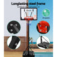 Adjustable Portable Basketball Stand Hoop System 2.6m Rim Height